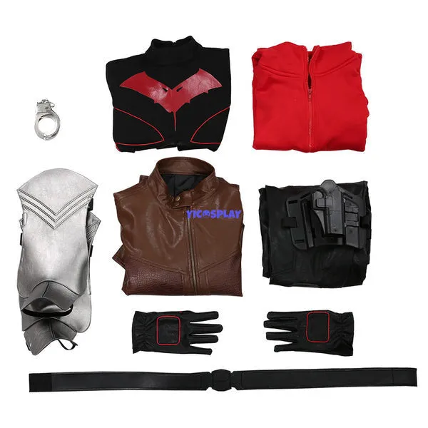 Jason Todd Red Hood Outfits Cosplay Costume