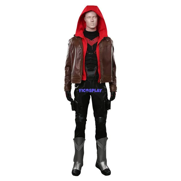 Jason Todd Red Hood Outfits Cosplay Costume