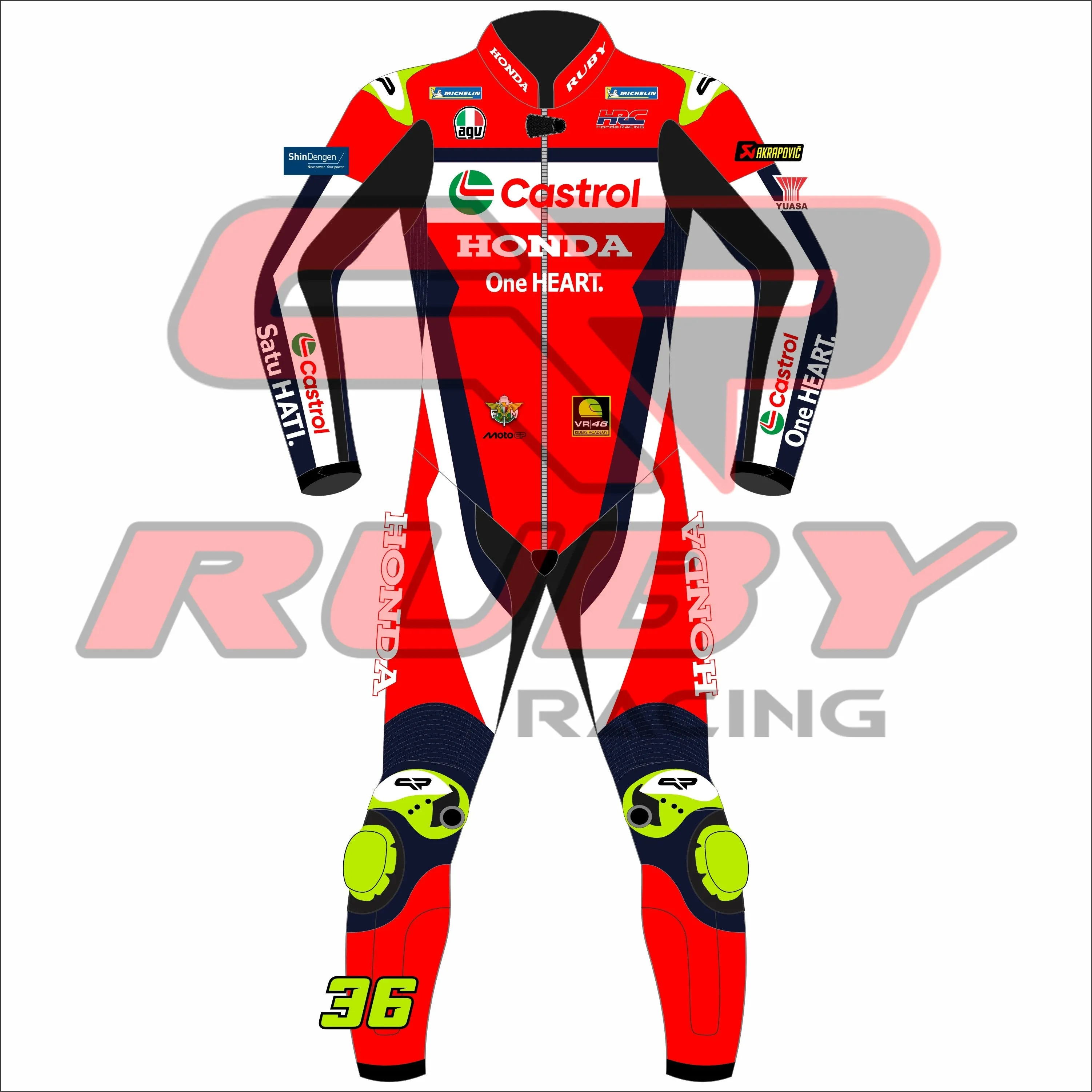 Joan Mir Honda Castrol MotoGP 2025 Race Suit