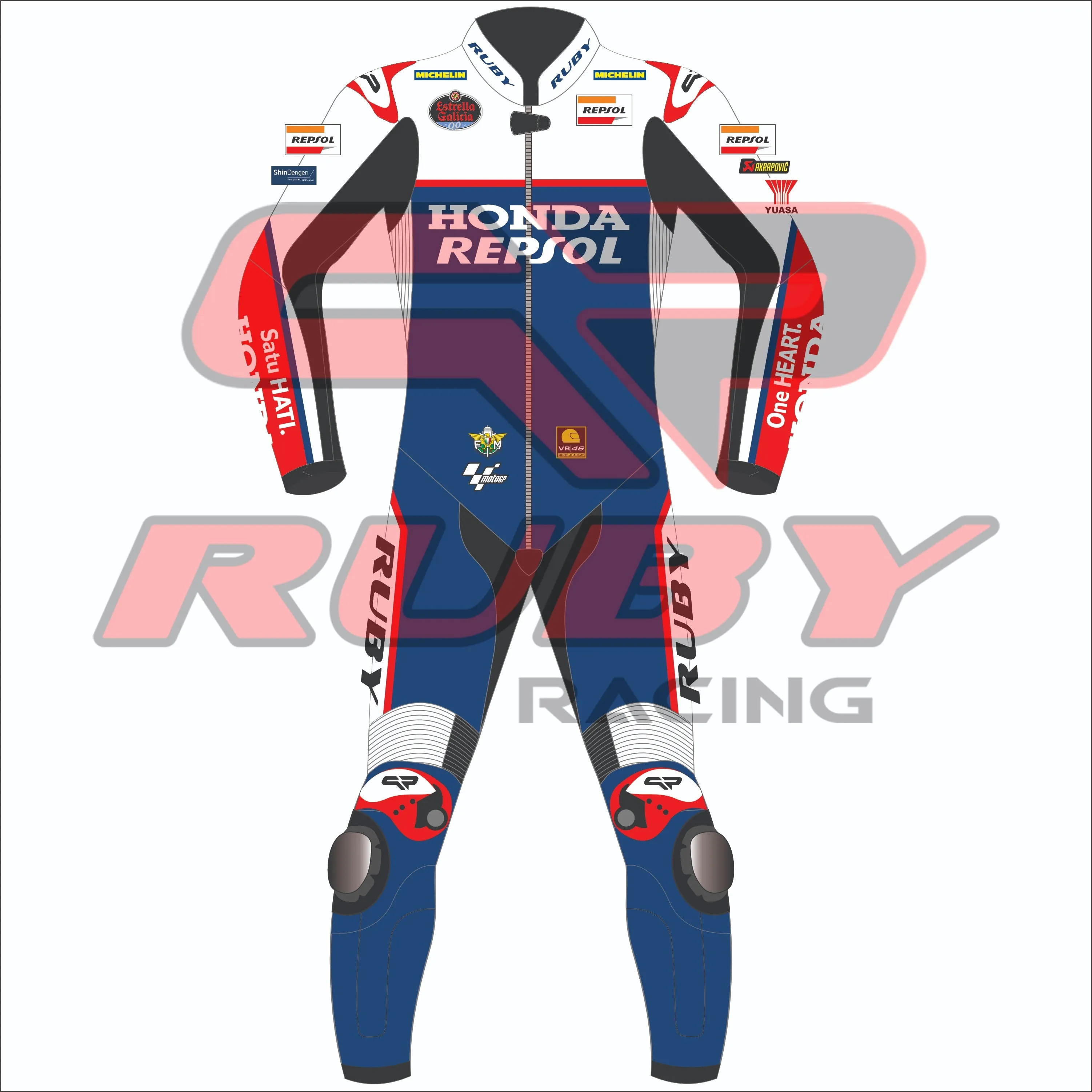 Joan Mir Honda Repsol BritishGP 2024 Motorbike Suit