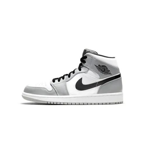 Jordan 1 Mid Light Smoke Grey
