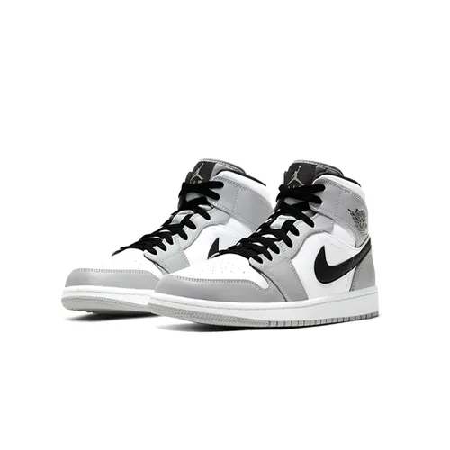 Jordan 1 Mid Light Smoke Grey
