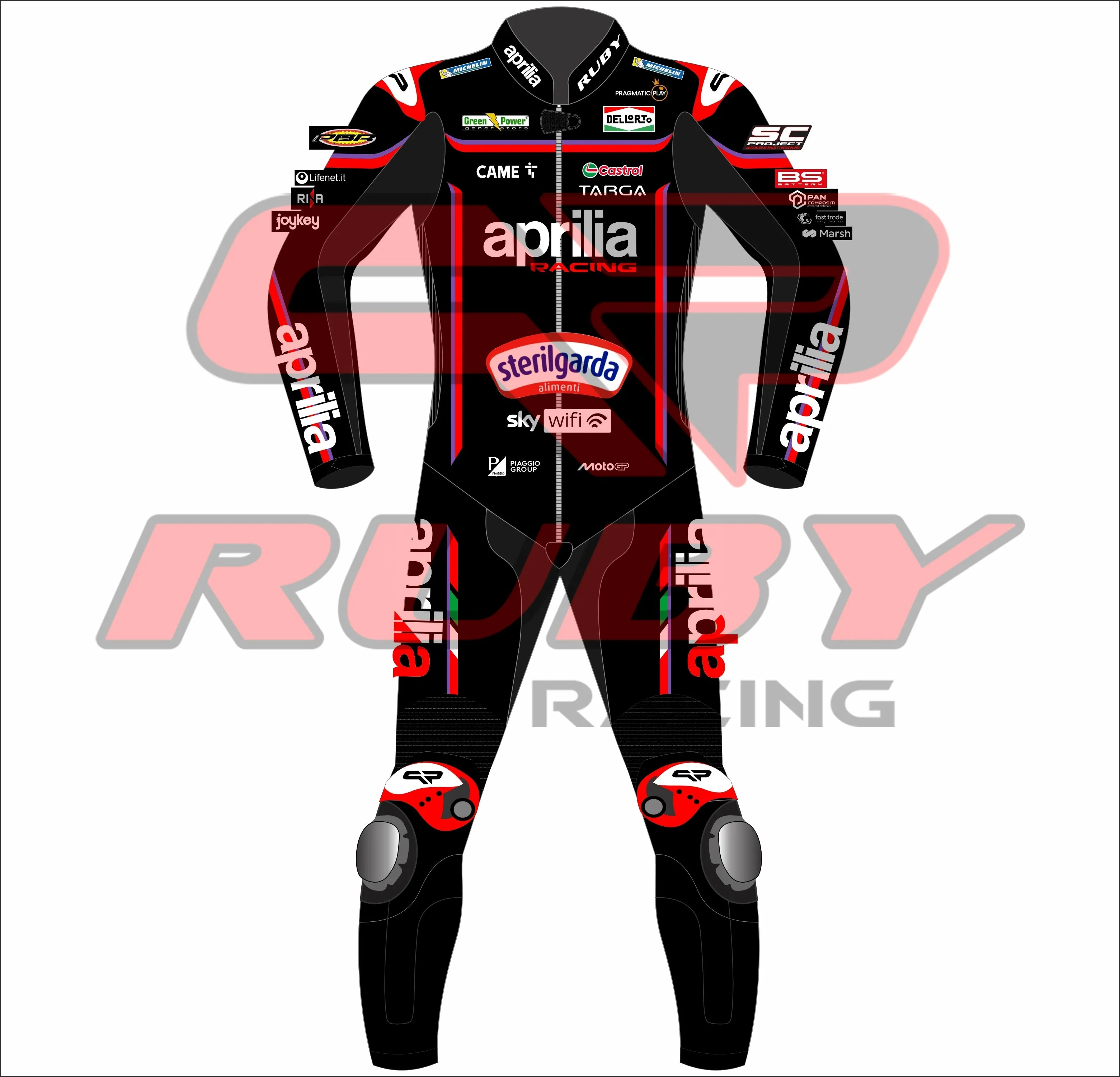Jorge Martin Aprilia MotoGP 2025 Race Suit