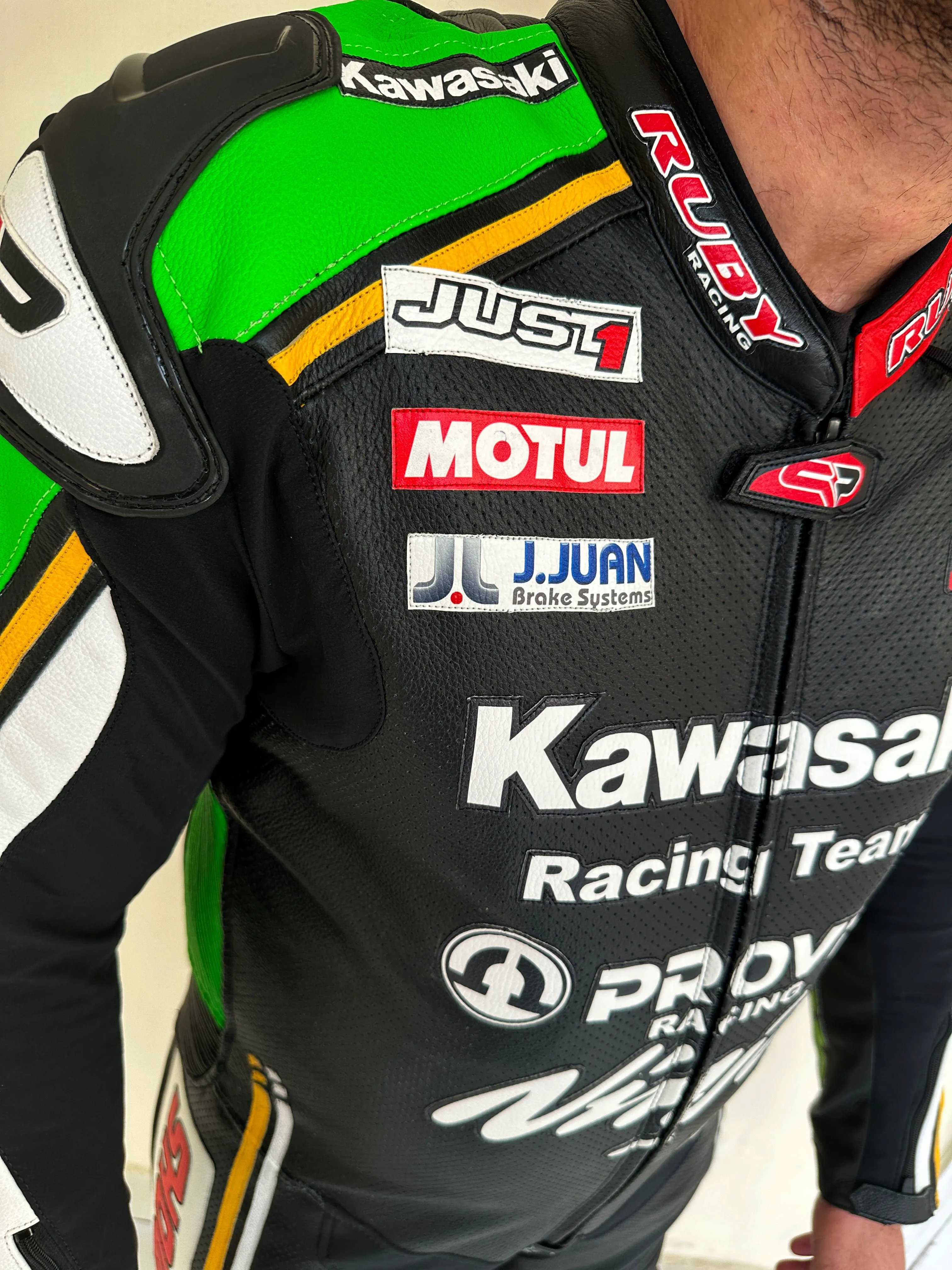 Kawasaki Ninja Motorbike Race Suit