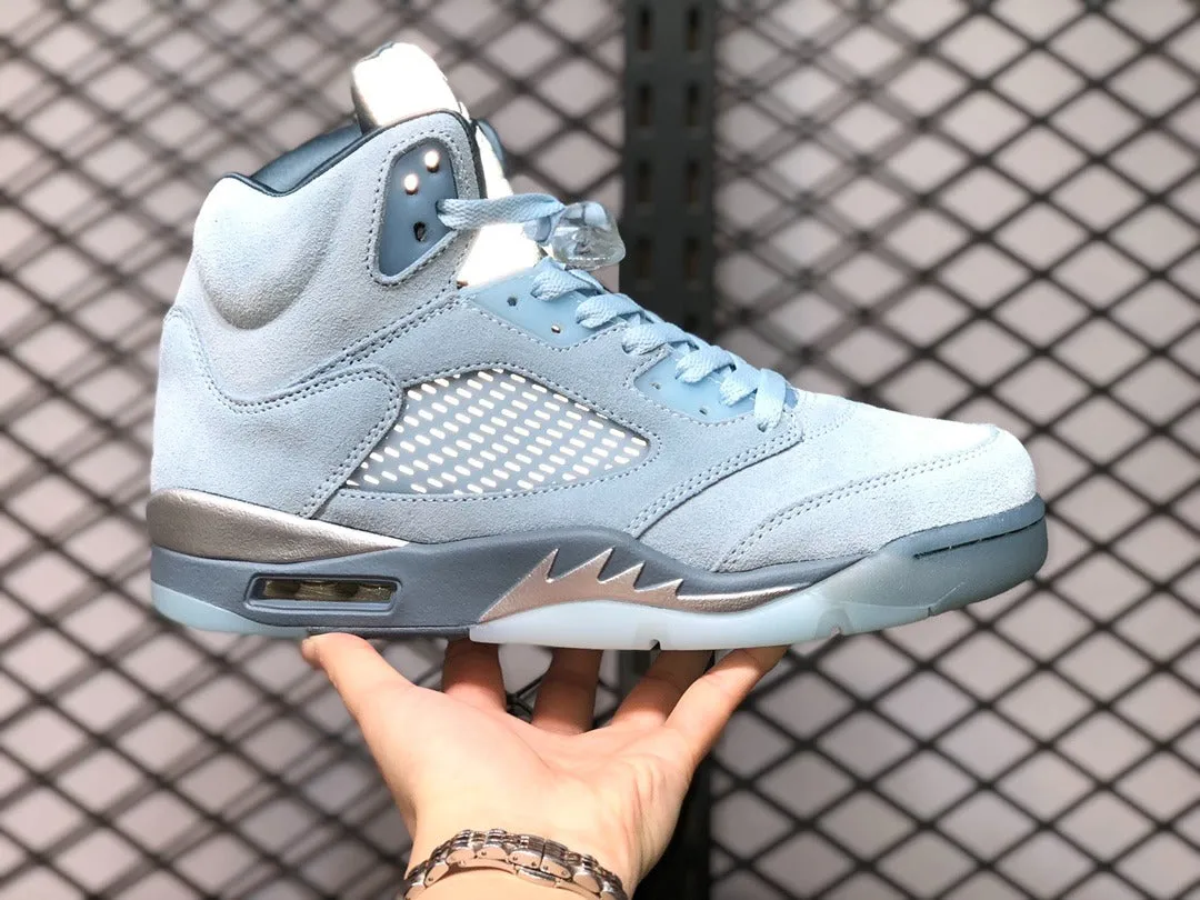 Latest Design Air Jordan 5 Retro 'Bluebird'