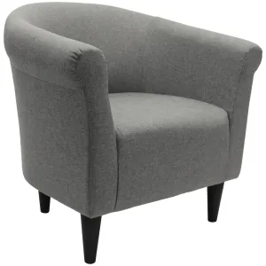 Liam 31.5" W Barrel Chair Zipcode Design™ Fabric OR Leather Type: Quartz Performance