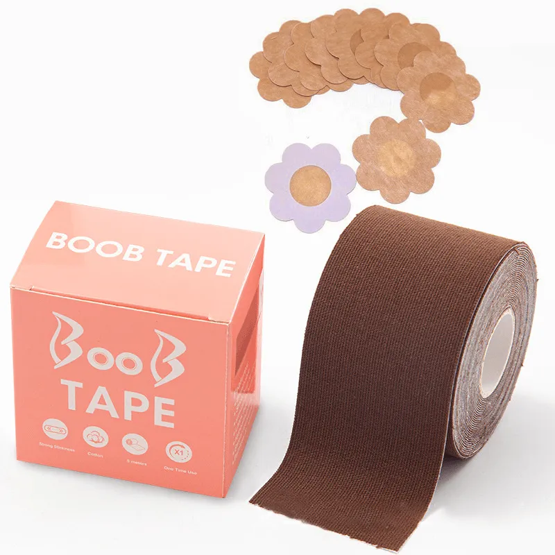Libiyi-Invisible Bra Women Breast Lift Nipple Cover Tape