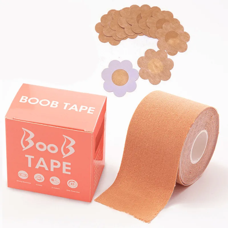 Libiyi-Invisible Bra Women Breast Lift Nipple Cover Tape
