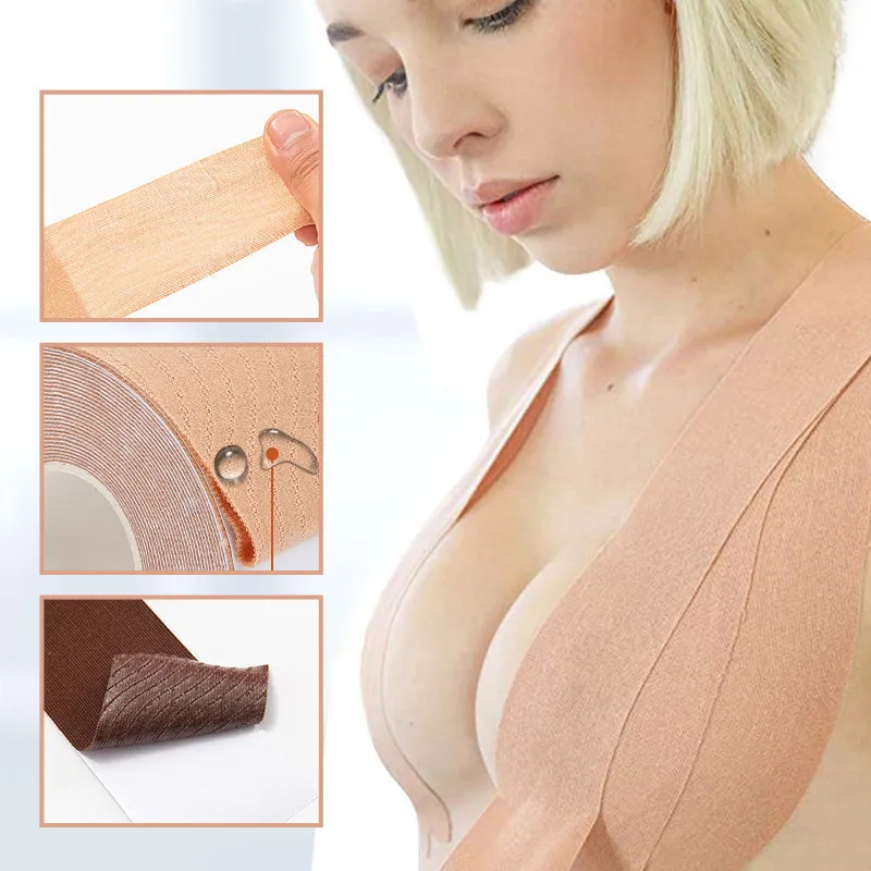 Libiyi-Invisible Bra Women Breast Lift Nipple Cover Tape