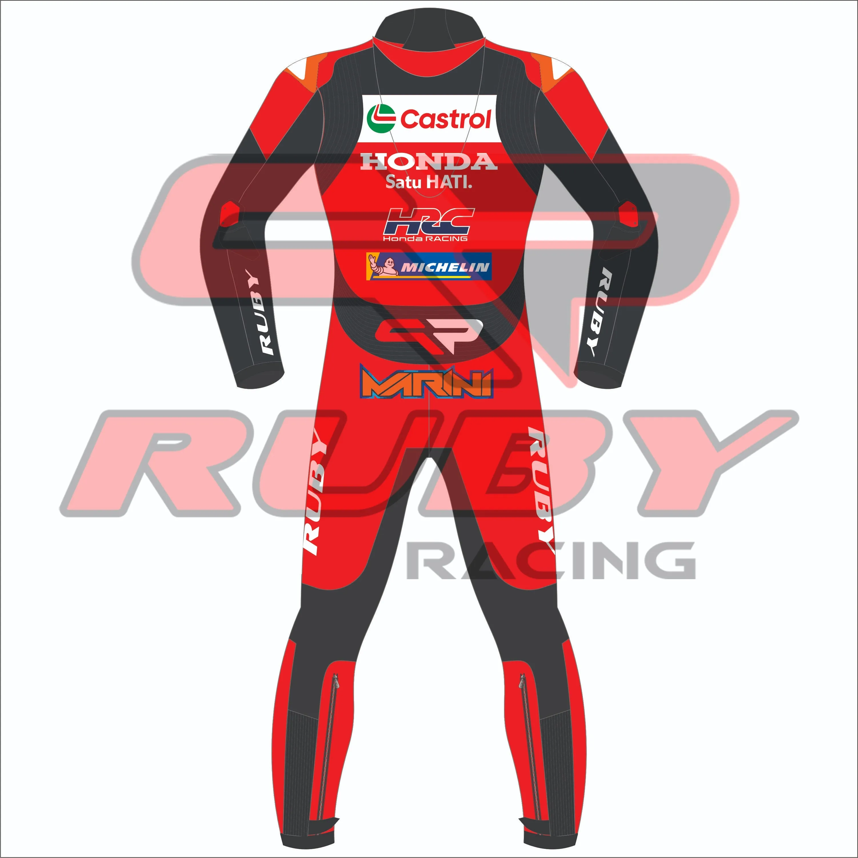 Luca Marini Honda Castrol MotoGP 2025 Race Suit
