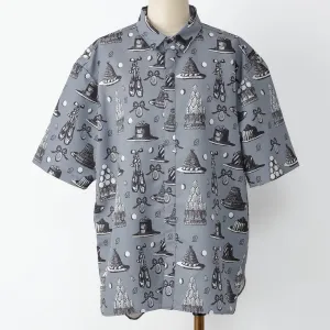 Madeleine et Ballerine Dress Shirt (Moonlight Gray)【Japan Jewelry】