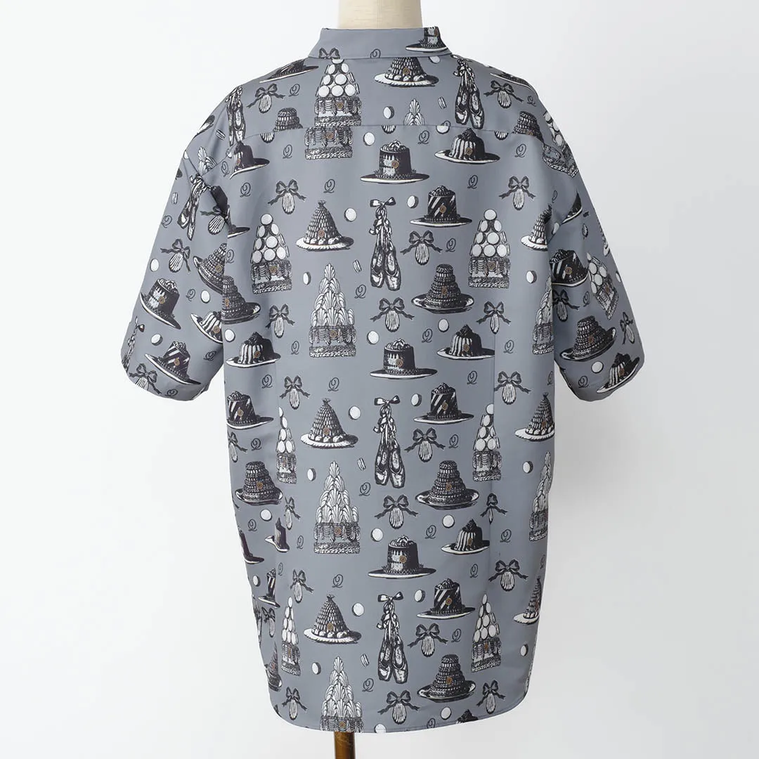 Madeleine et Ballerine Dress Shirt (Moonlight Gray)【Japan Jewelry】