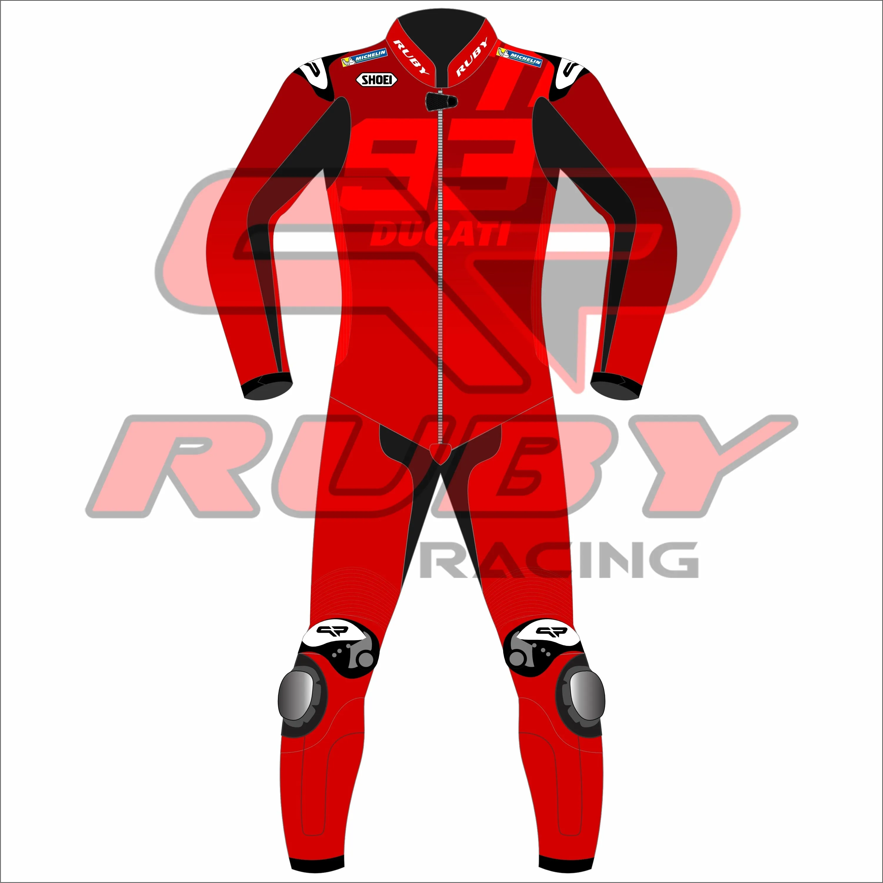 Marc Marquez Barcelona Winter Test 2025 MotoGP Race Suit