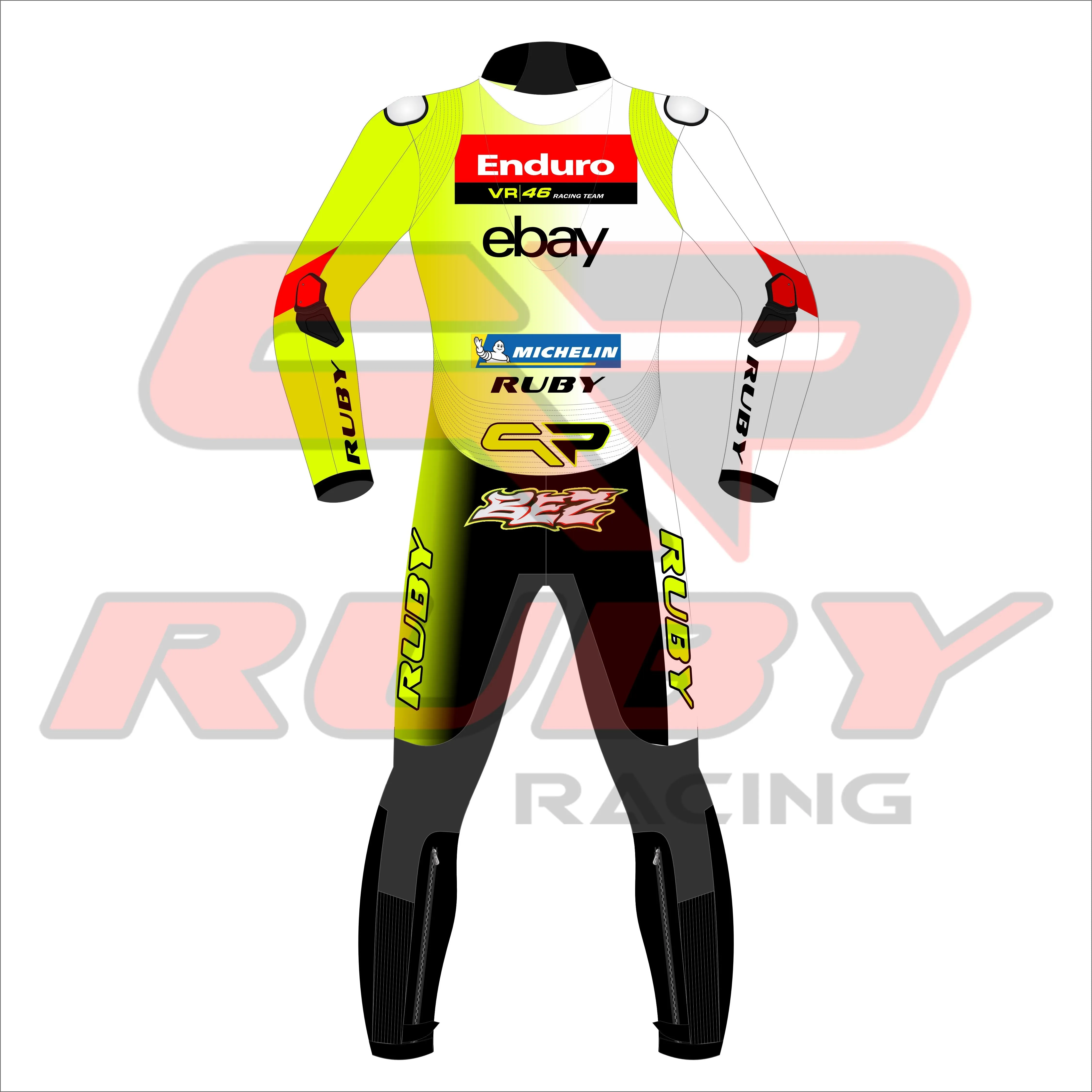Marco Bazzecchi Pertamina Enduro VR46 2024 MotoGP Race Suit