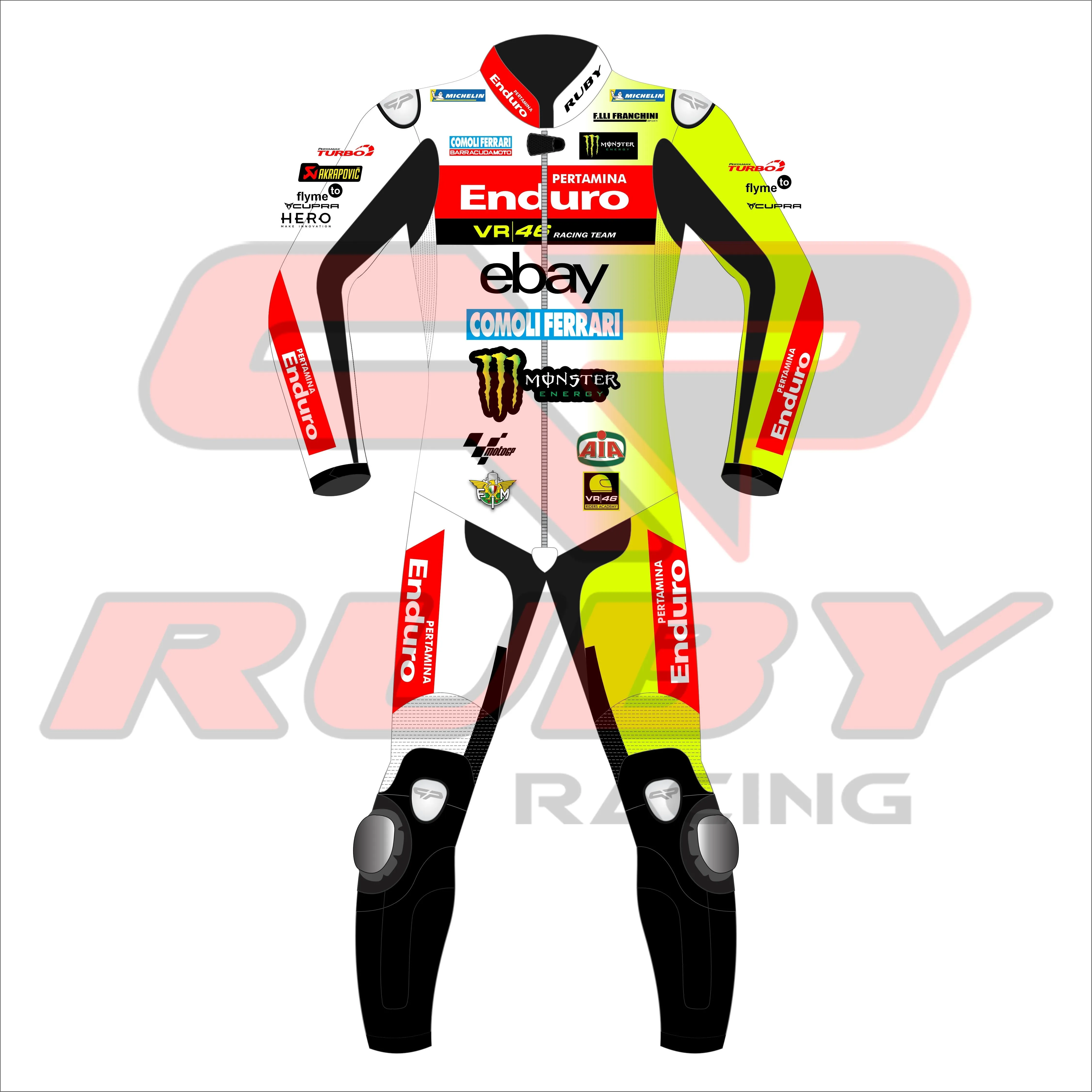 Marco Bazzecchi Pertamina Enduro VR46 2024 MotoGP Race Suit