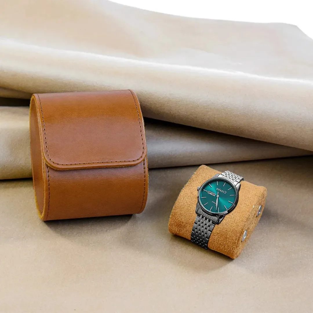 Mason | Minimalist Watch Roll Case – Sleek Travel Storage for 1–3 Watches