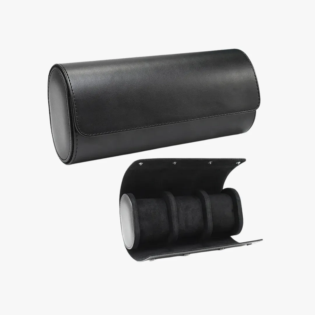 Mason | Minimalist Watch Roll Case – Sleek Travel Storage for 1–3 Watches