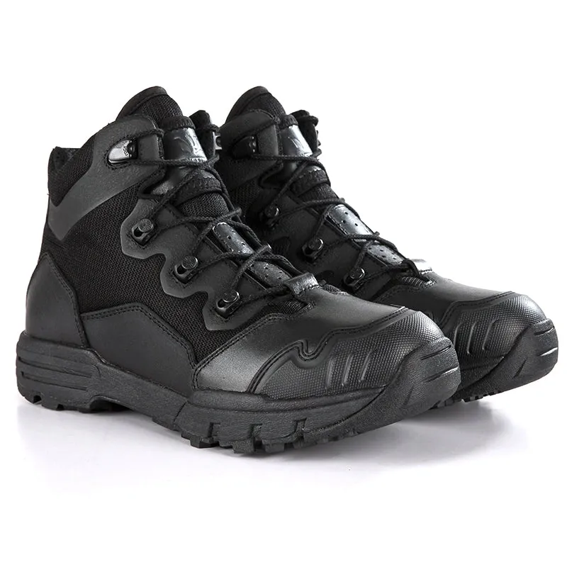 Men Combat Boots Hiking Shoes Waterproof Outdoor
