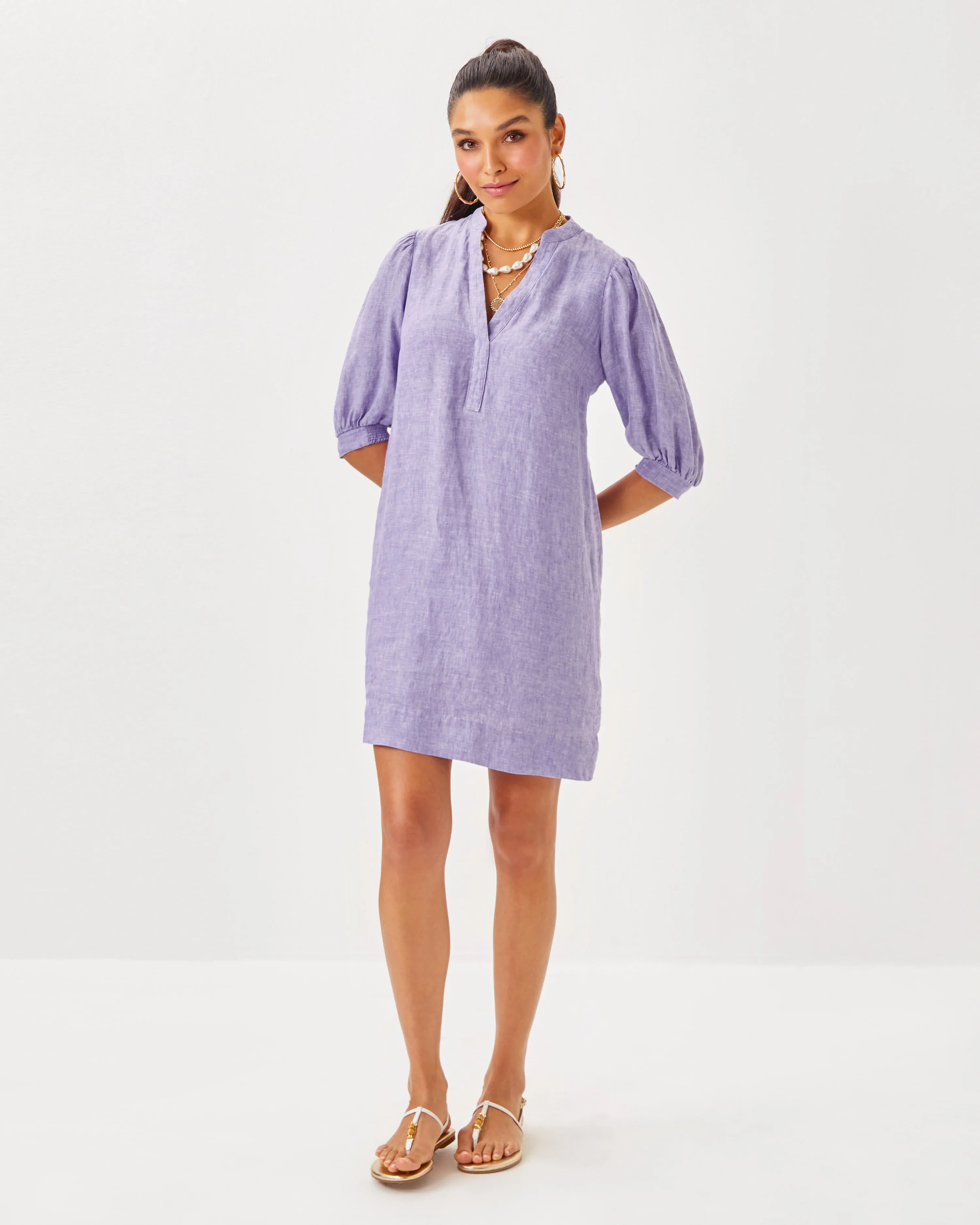 Mialeigh Linen Dress