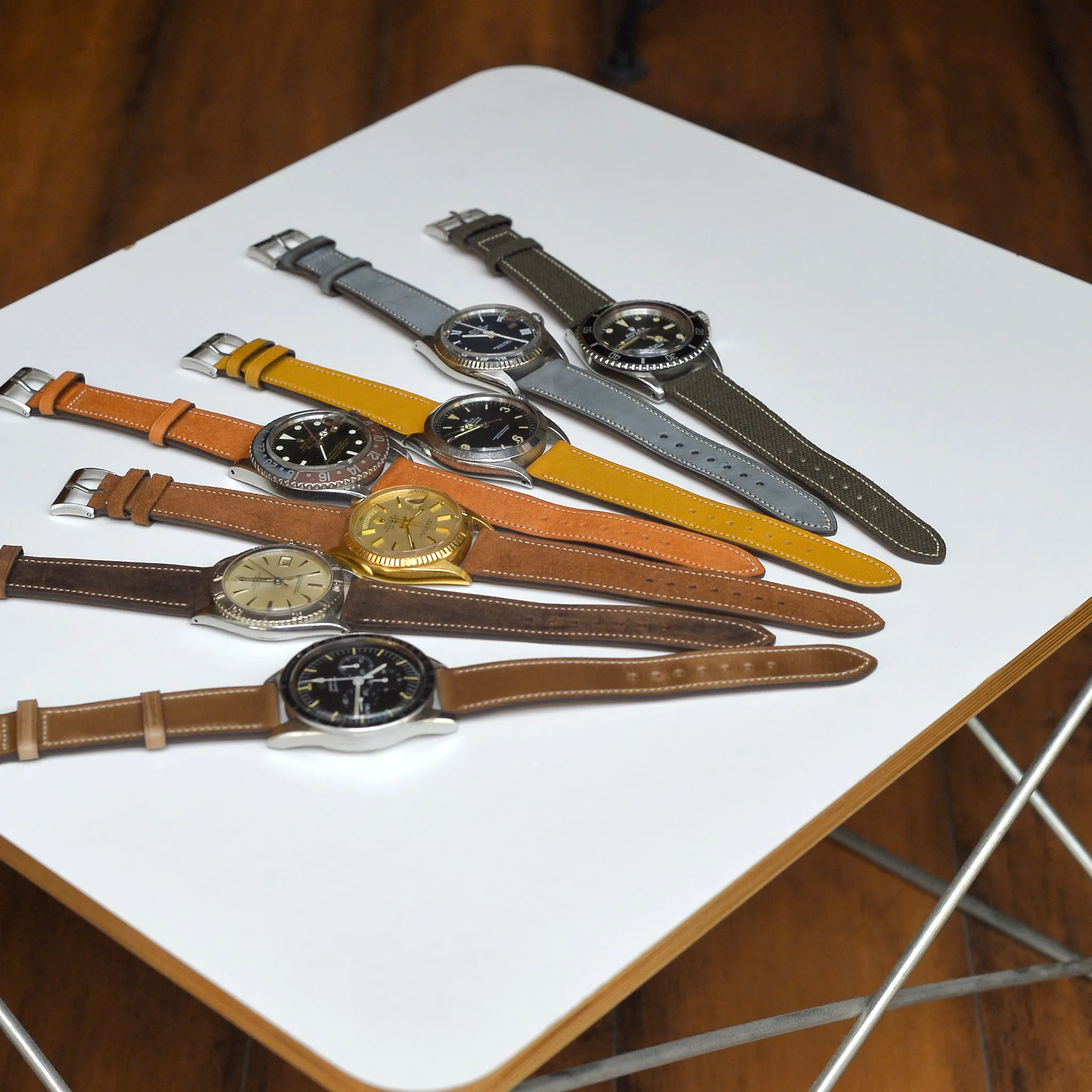 NATURAL CHROMEXCEL STANDARD STRAP