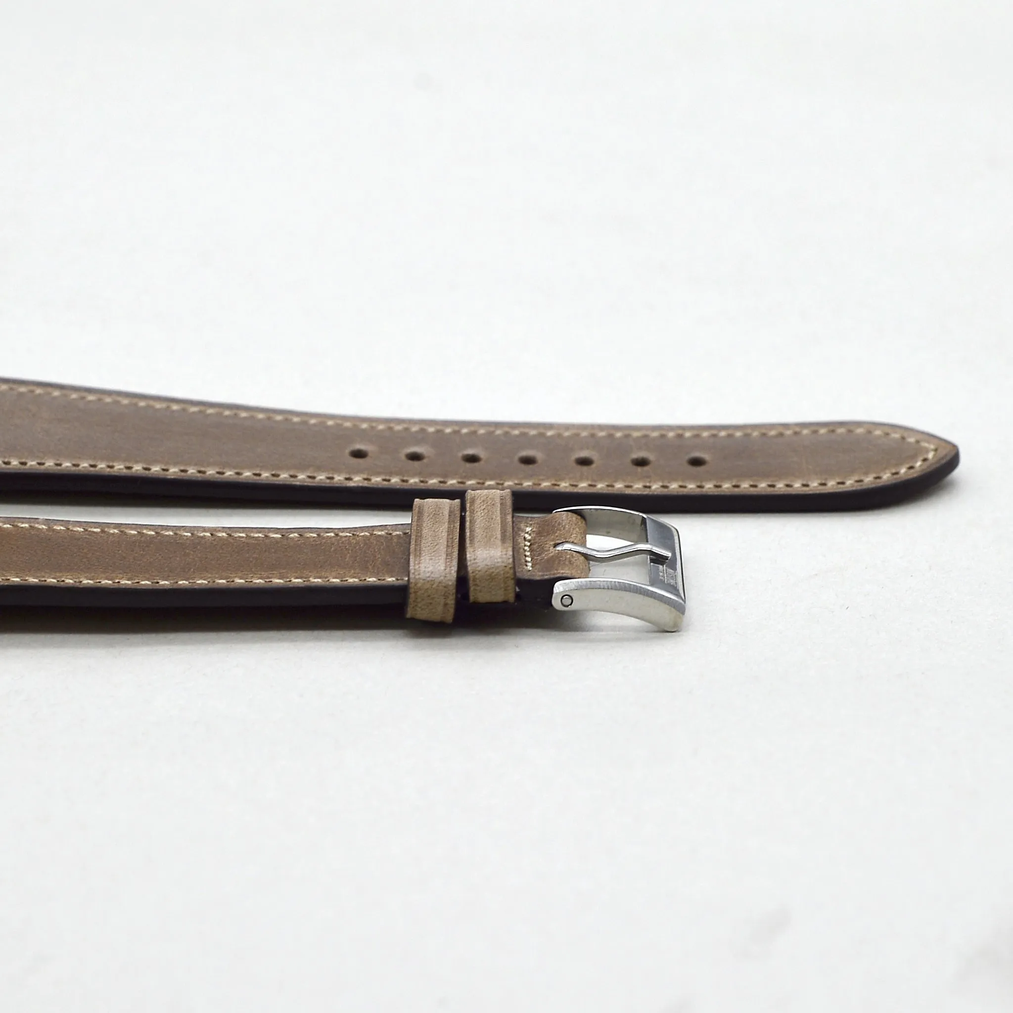 NATURAL CHROMEXCEL STANDARD STRAP