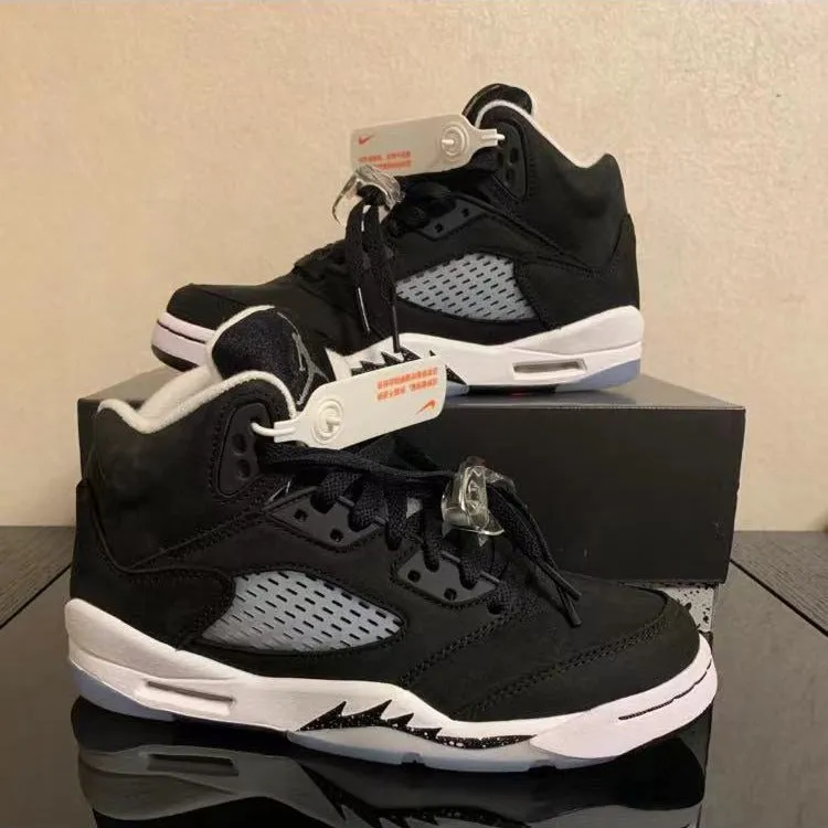 New Fashion Brand High Quality Air Jordan 5 Retro 'Oreo' Nike Sneakers