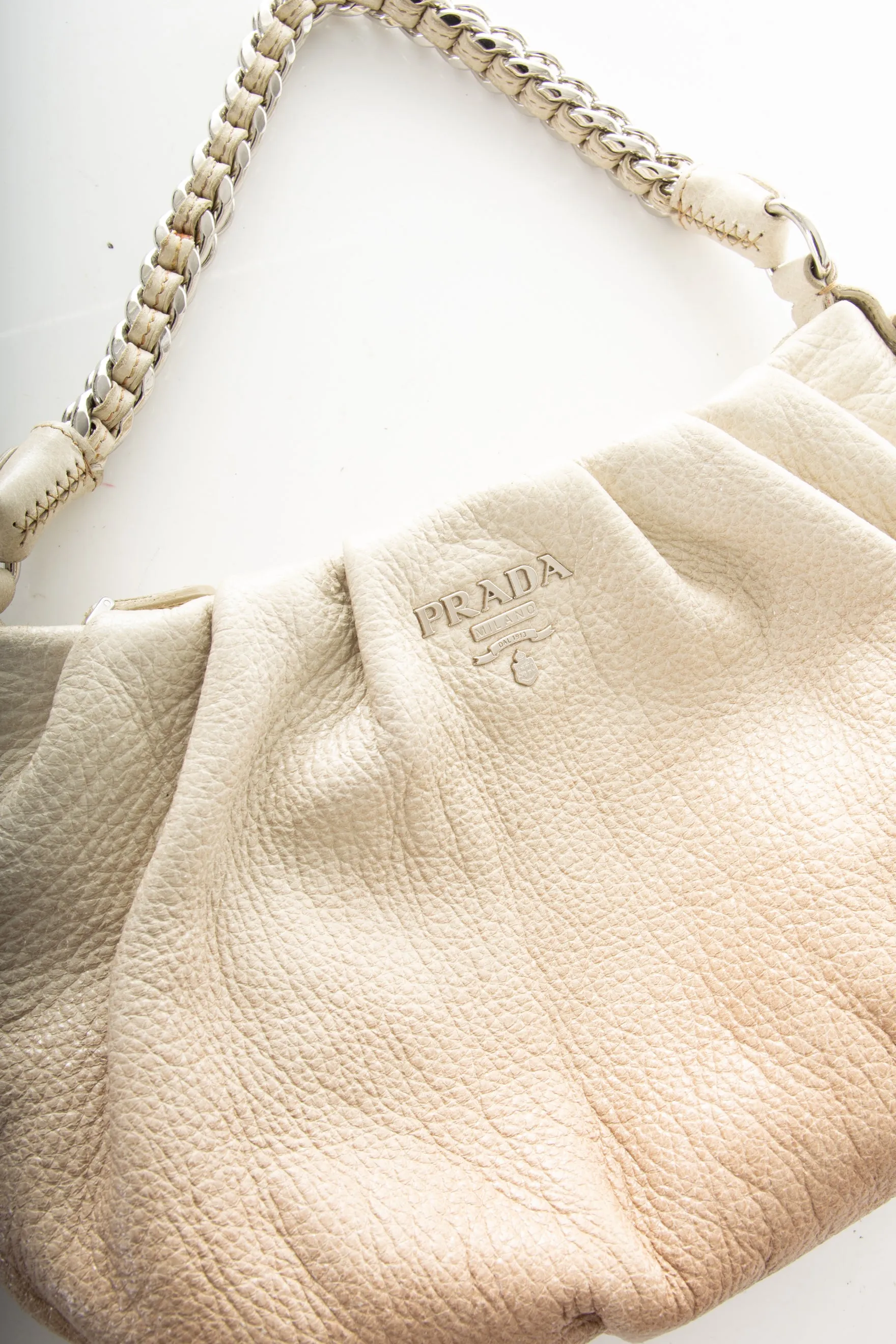 Ombre Patent Leather Bag