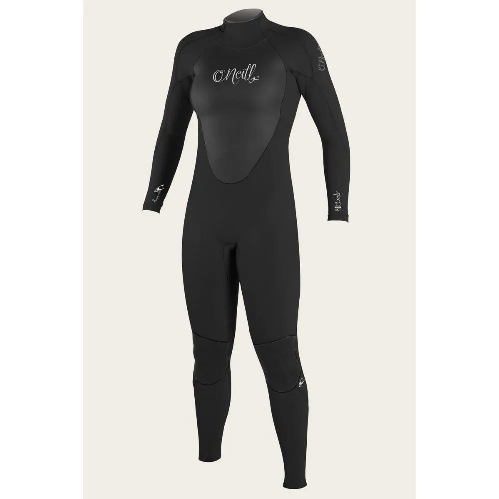 O'NEILL WMS EPIC 4/3 BACK ZIP BLACK