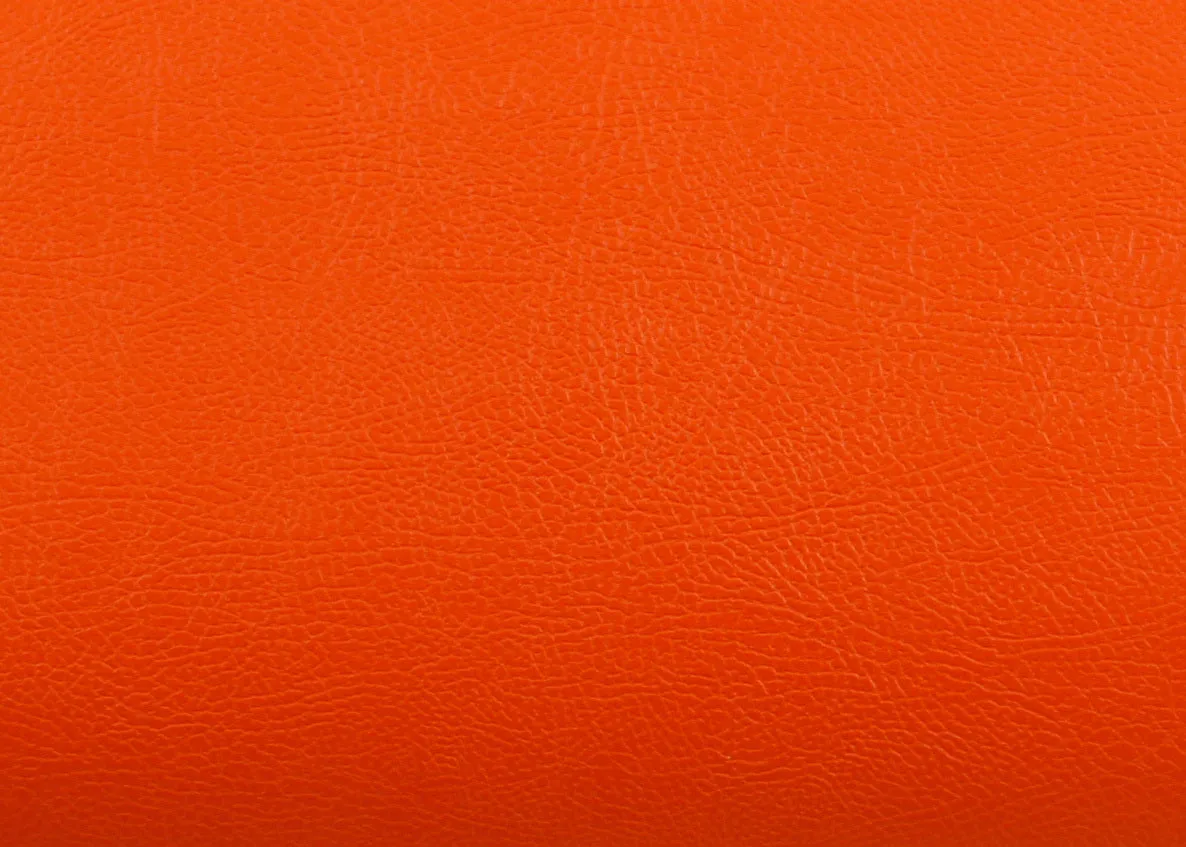 Orange Leather Contact Paper