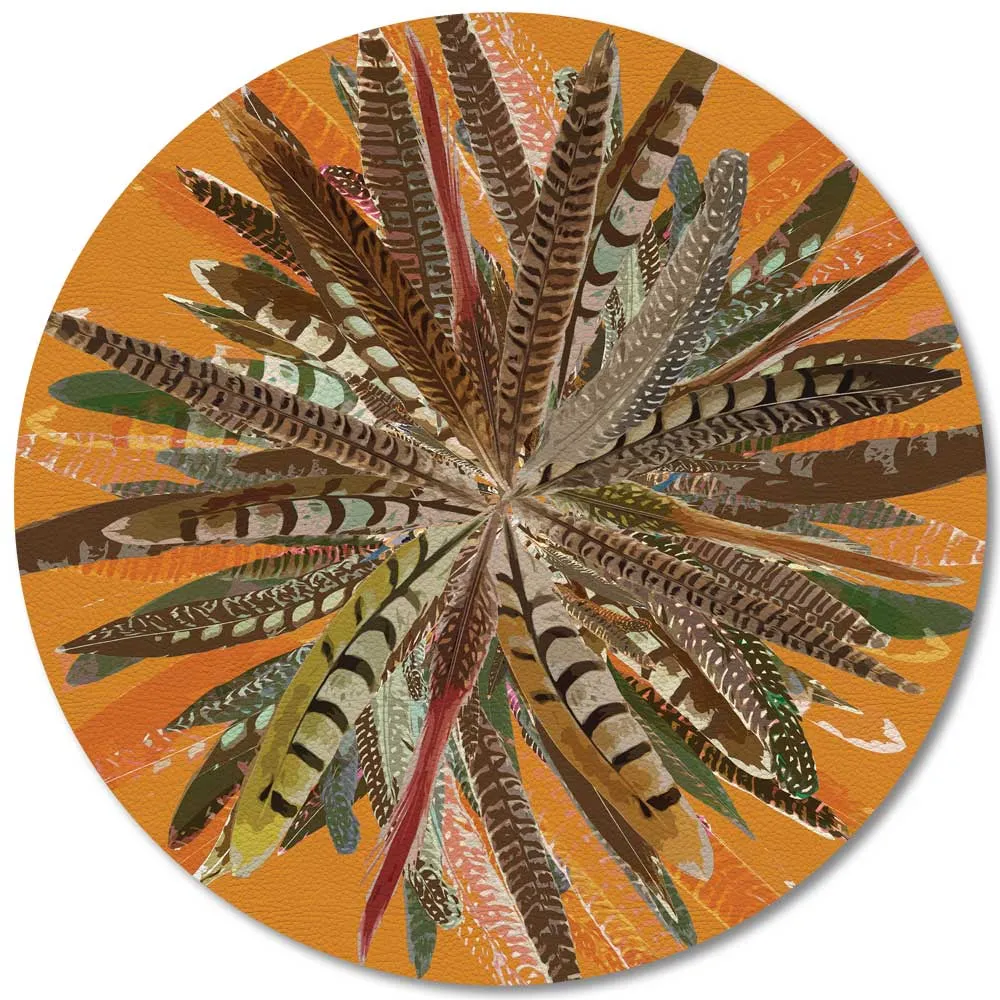 Pheasant Feathers Placemat