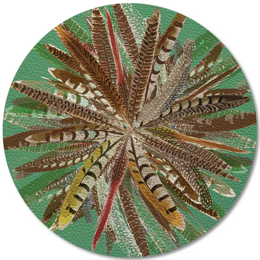 Pheasant Feathers Placemat