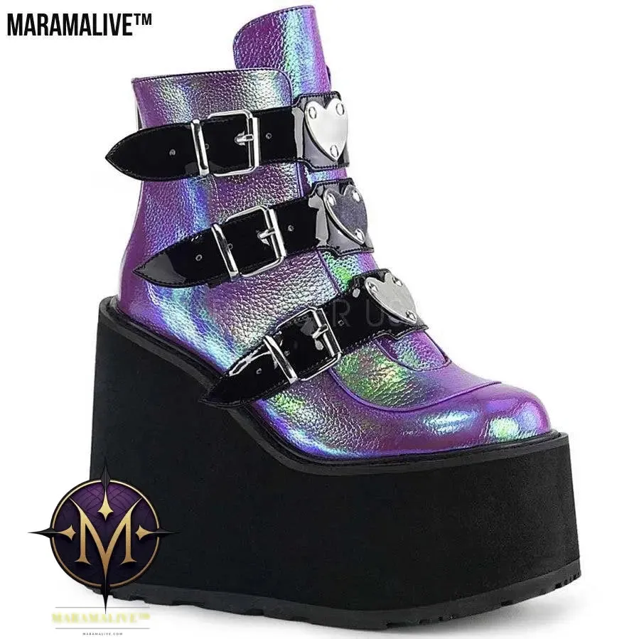 Platform super high heel boots
