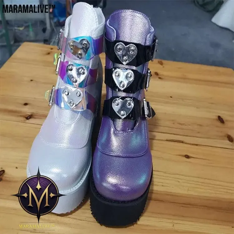 Platform super high heel boots