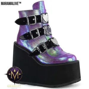 Platform super high heel boots