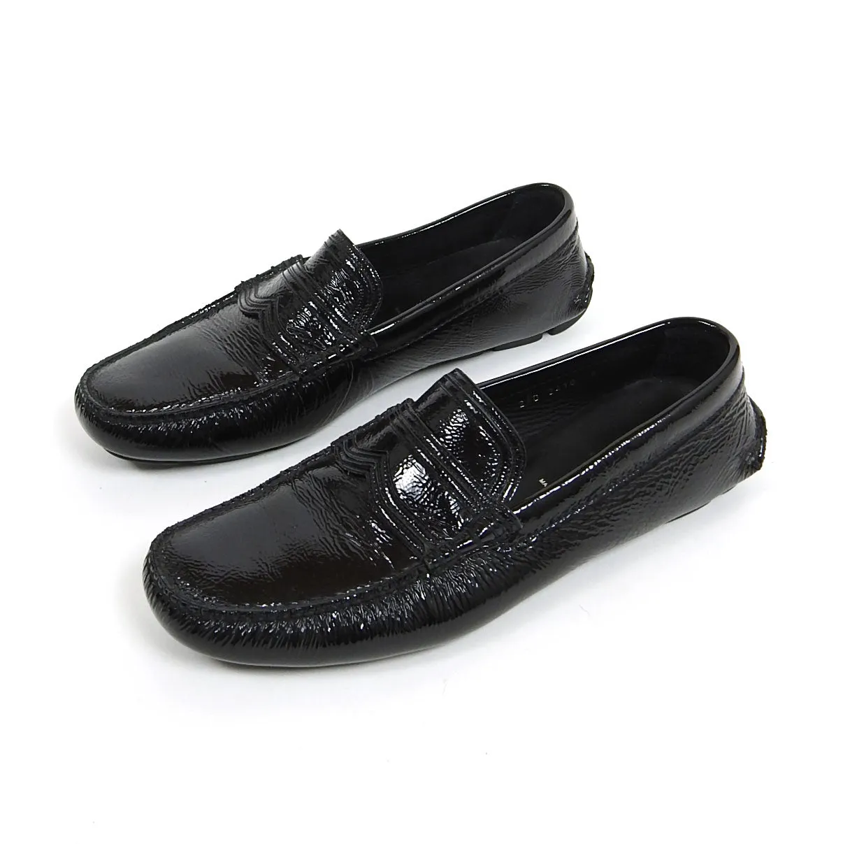 Prada Patent Leather Drivers Size 9