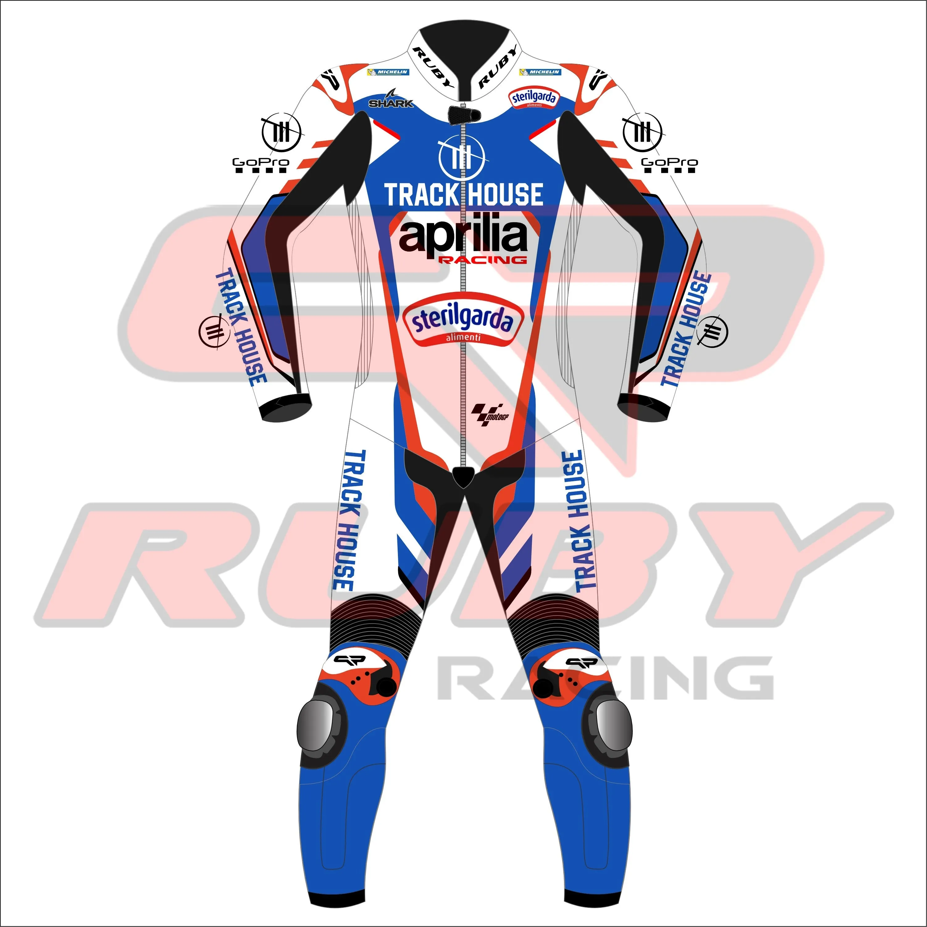 Raúl Fernández 2024 Aprilia Trackhouse Motorbike Race Suit
