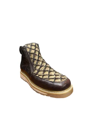 Rancher Casual Shoe Fish Mink