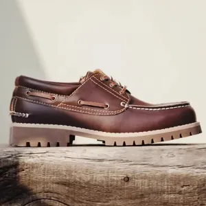 Retro Low-top British Style Boat Shoes