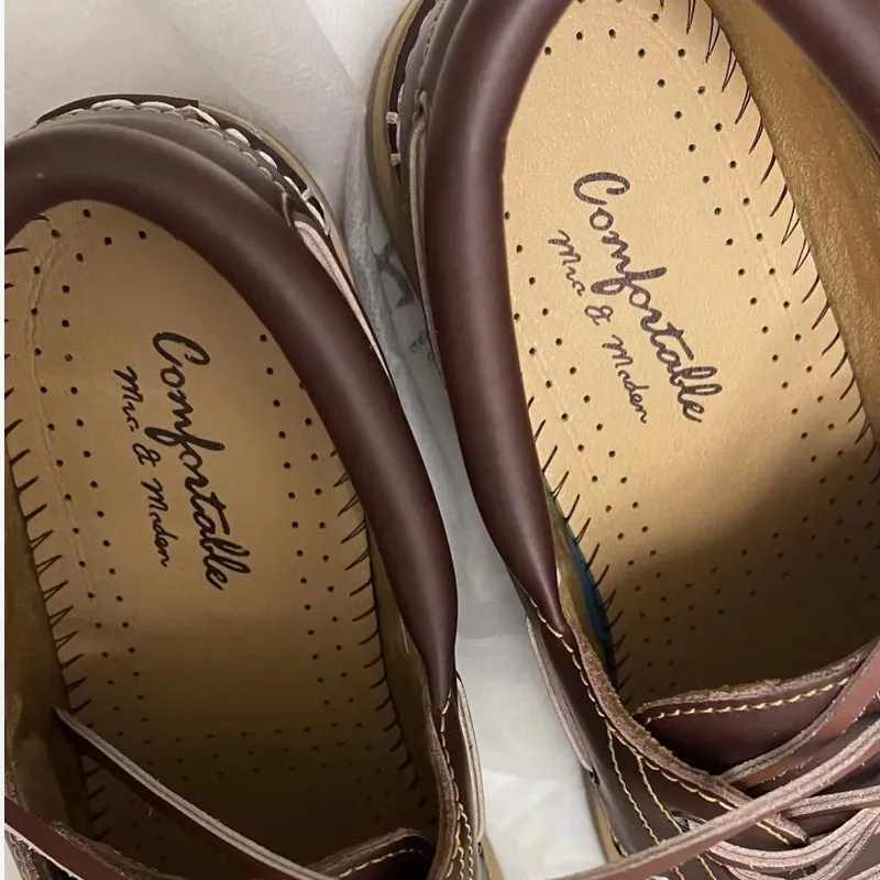 Retro Low-top British Style Boat Shoes
