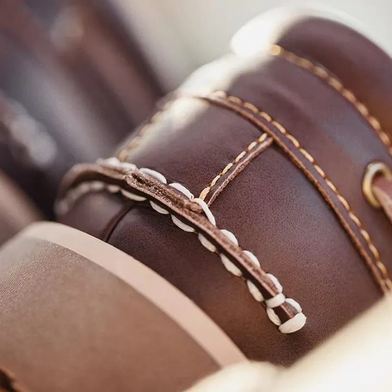 Retro Low-top British Style Boat Shoes
