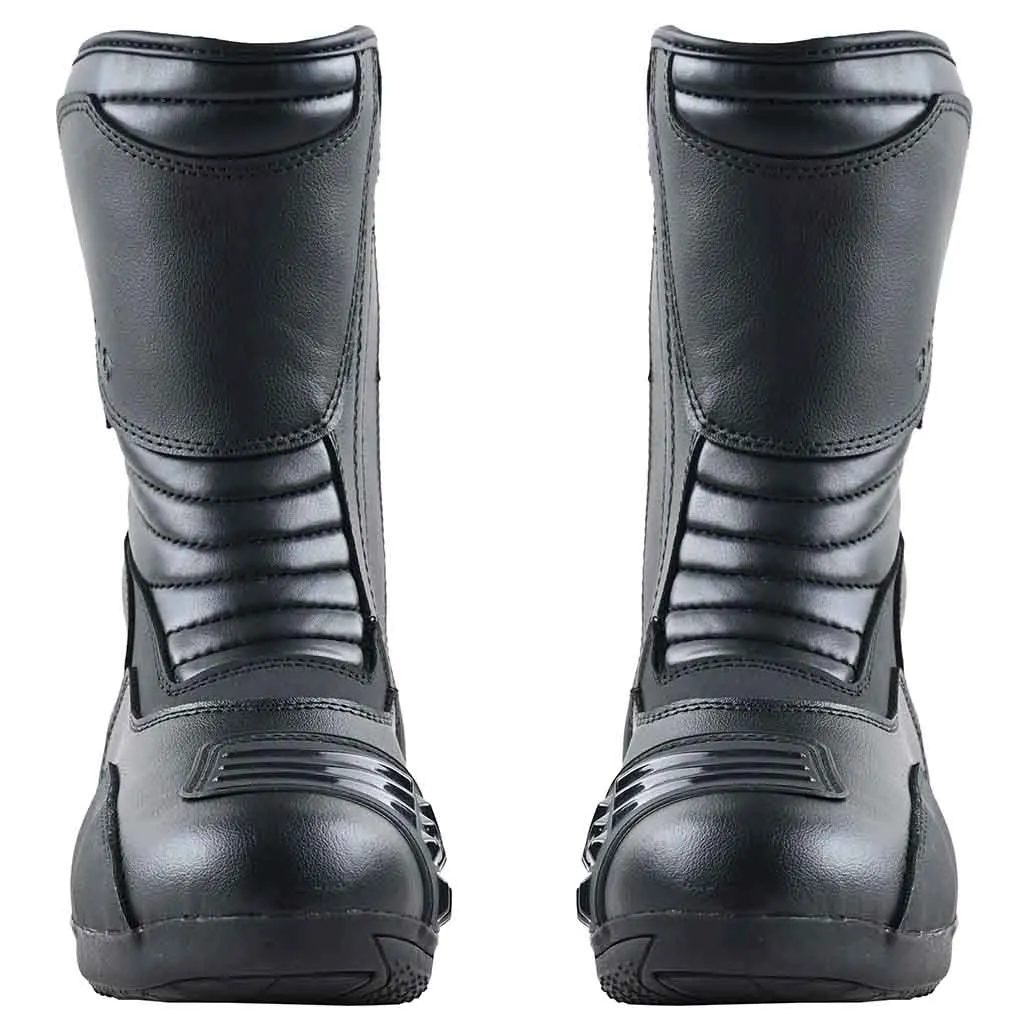 RIDERACT® Men’s Waterproof Motorcycle Boots Surface v2 Black