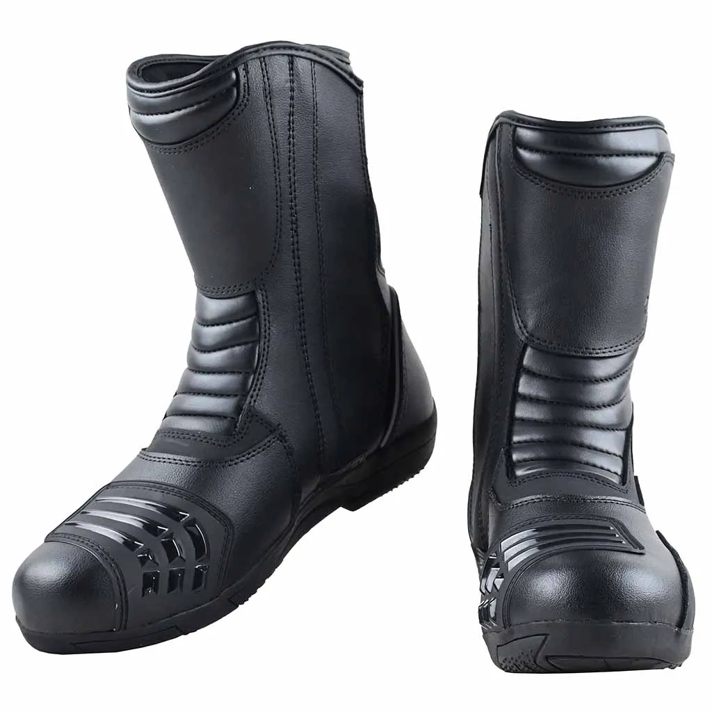 RIDERACT® Men’s Waterproof Motorcycle Boots Surface v2 Black