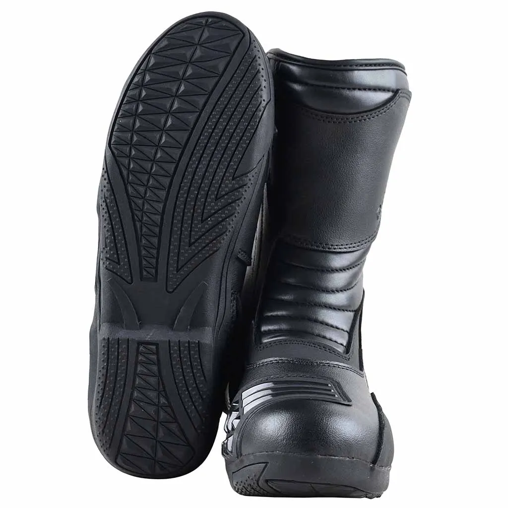 RIDERACT® Men’s Waterproof Motorcycle Boots Surface v2 Black