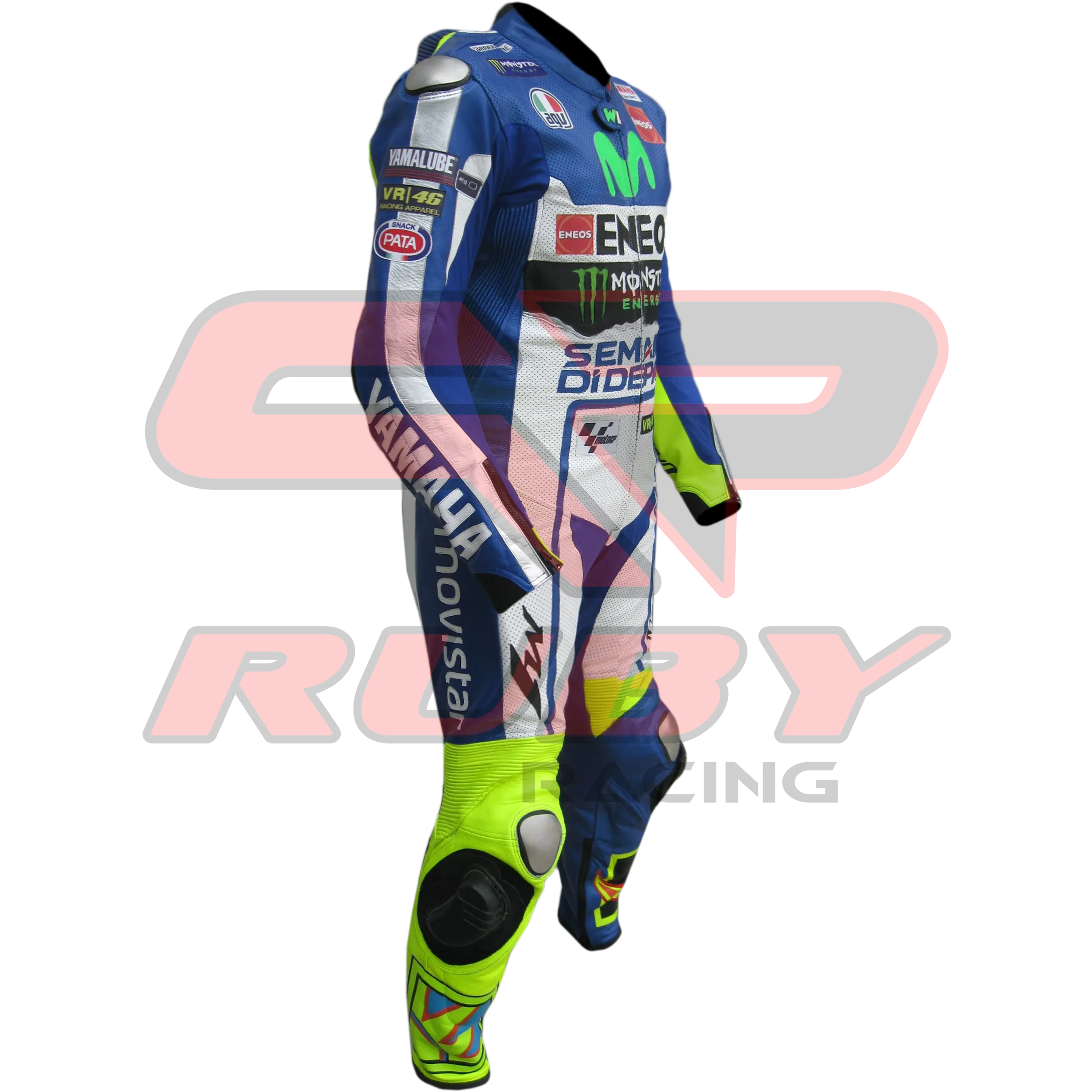 Rossi 2015 Motorbike Racing Leather Suit