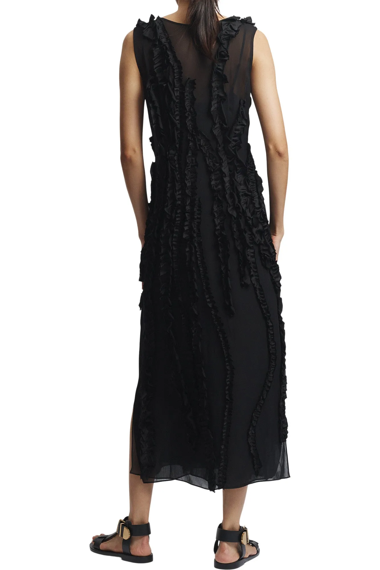 Saint Art Renata Shift Dress in Black