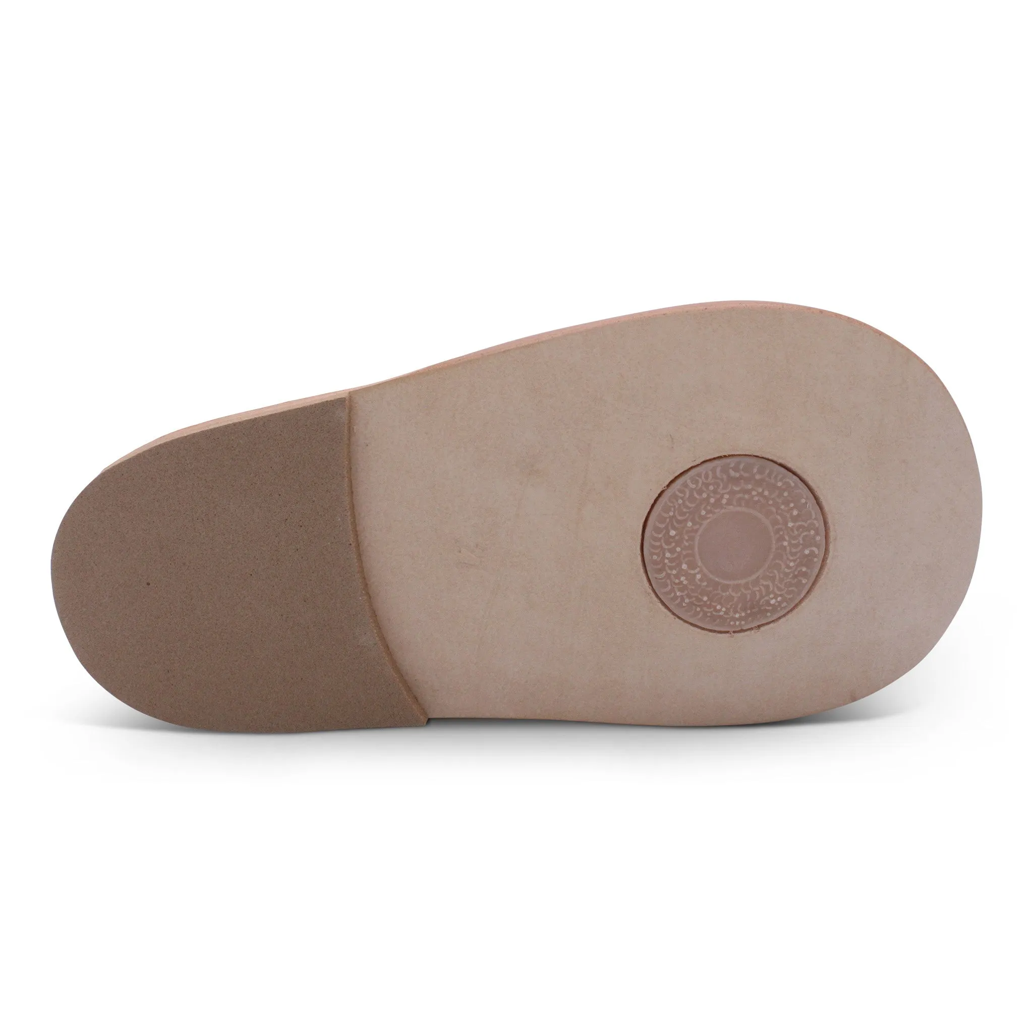 'Sergio' Boys White Leather Velcro Boots