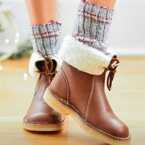 Sophia - Waterproof boots with fleece lining