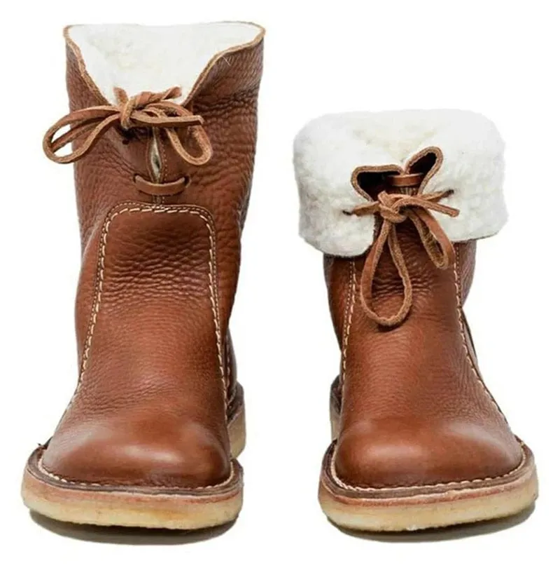 Sophia - Waterproof boots with fleece lining