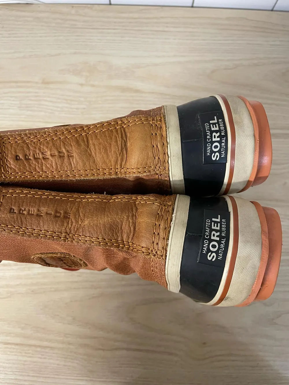 sorel premium leather trim waterproof boots