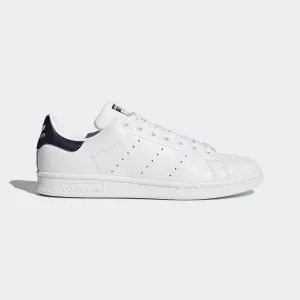 Stan Smith Shoes Core White / Core White / Dark Blue Adidas